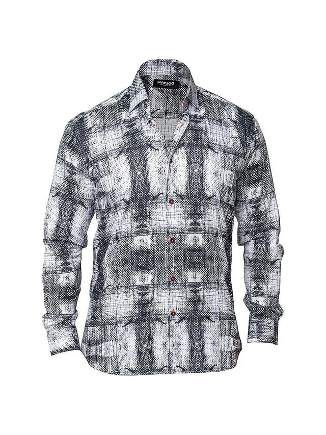 Maceoo Fibonacci Aspecratio Cotton Button-Up Shirt Product Image