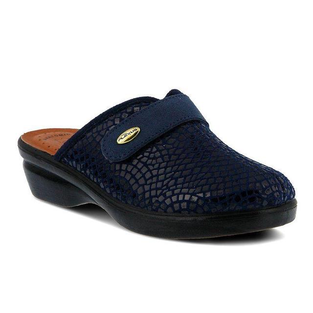 Flexus by Spring Step Merula Womens Mules Blue Product Image