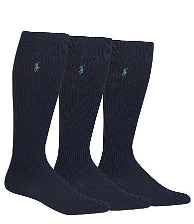 Polo Ralph Lauren Microfiber Dress Socks 3 Product Image