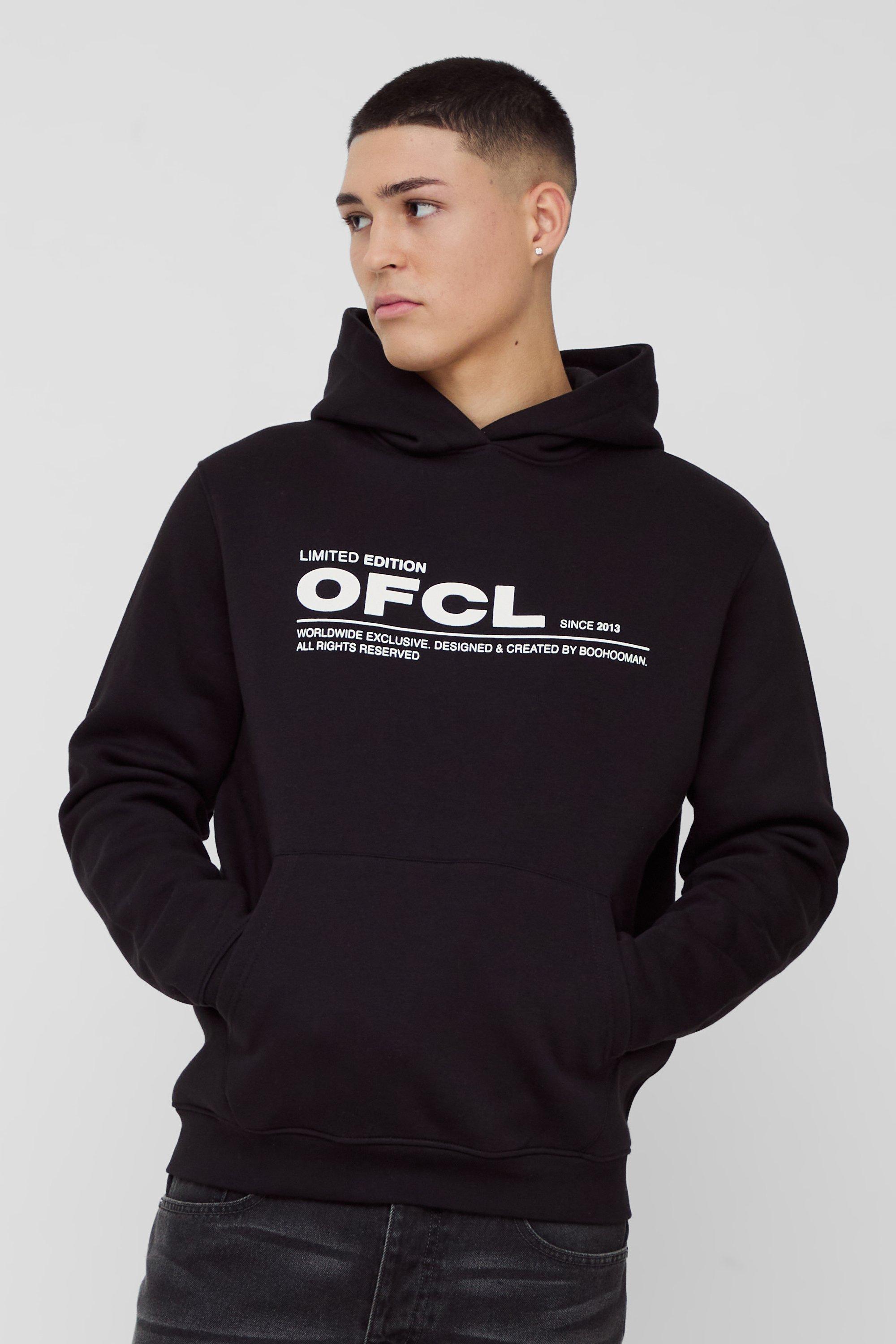 Official Highbuild Gloss Print Hoodie | boohooMAN USA Product Image