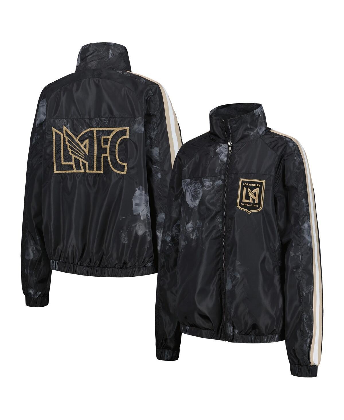 Womens The Wild Collective Black Lafc Full-Zip Track Jacket Product Image