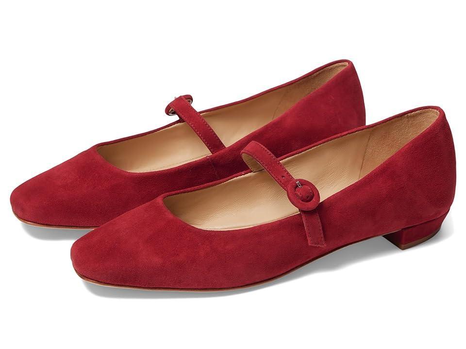 Womens Gabriela Suede Mary Jane Flats Product Image