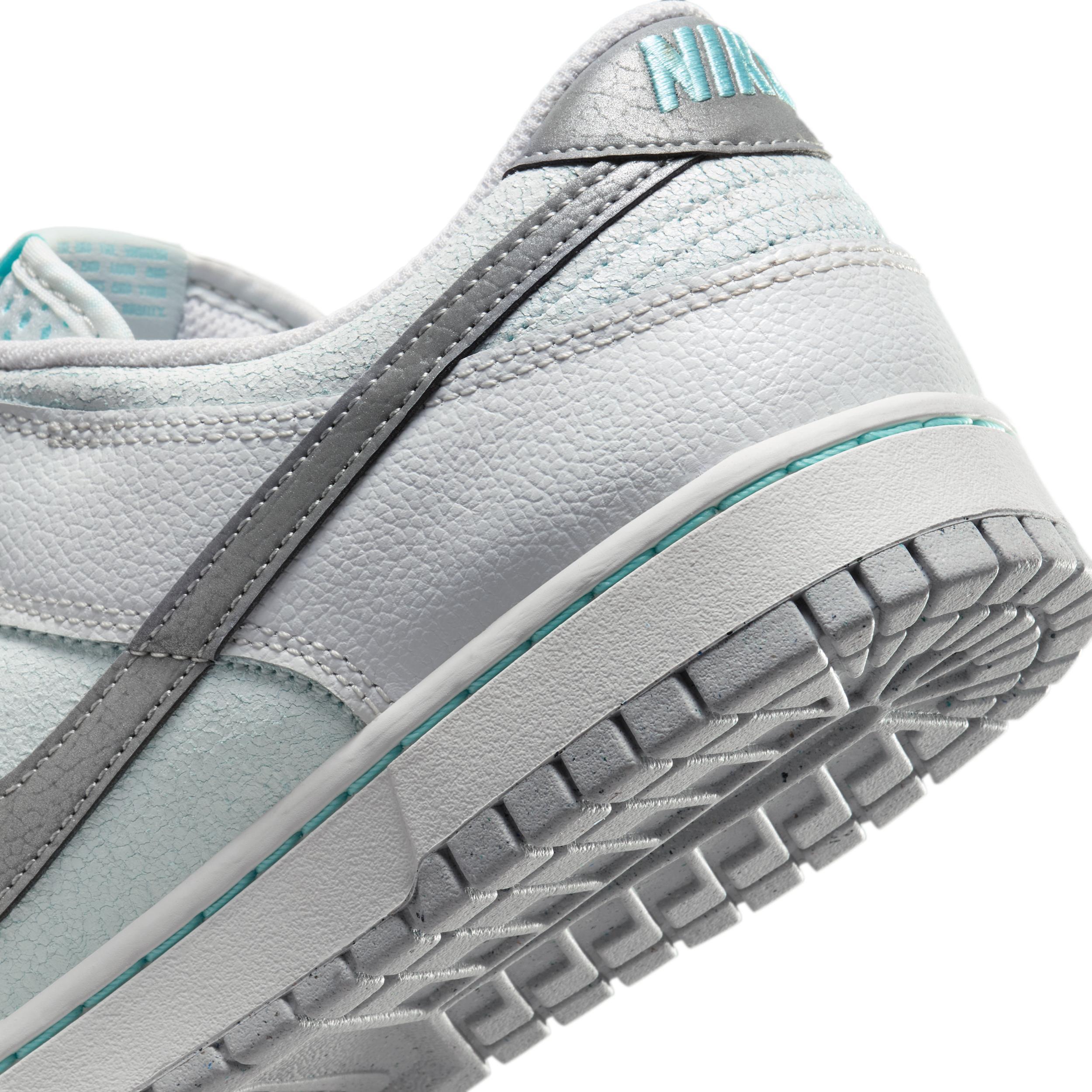 Nike Mens Nike Dunk Low Retro - Mens Shoes White/Grey Product Image