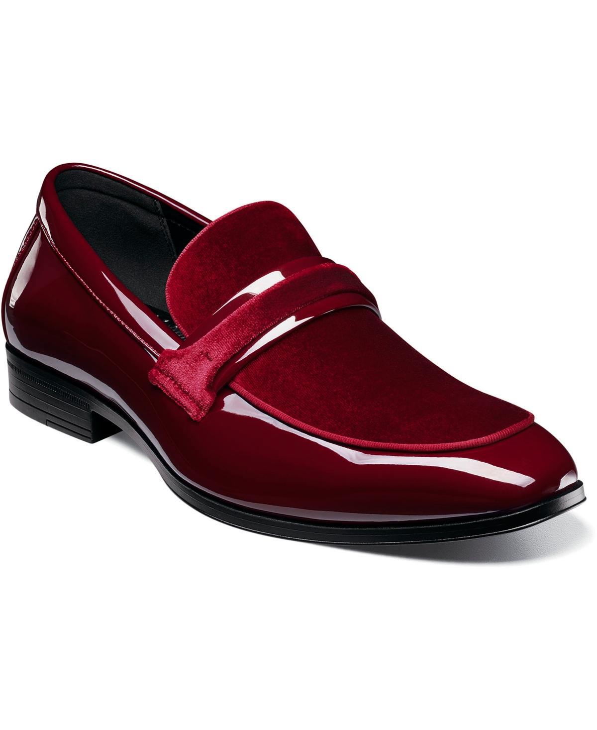 Stacy Adams Mens Spratley Moc Toe Saddle Slip On Loafer Product Image