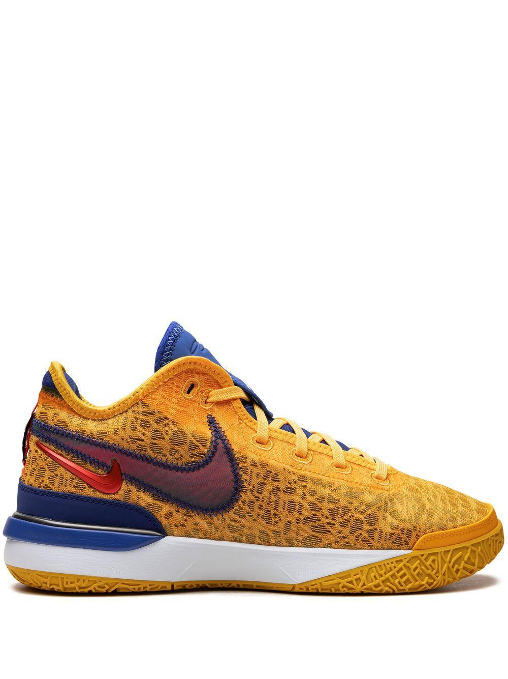 Zoom Lebron Nxxt Gen "titan" Sneakers In Yellow Product Image