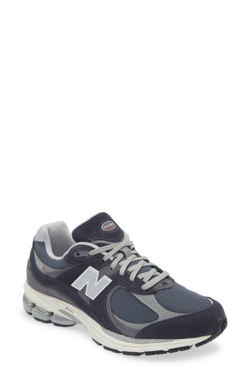 New Balance Mens New Balance 2002R - Mens Running Shoes Black/Navy/Grey Product Image