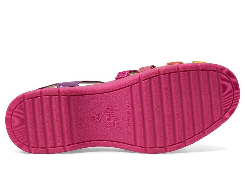 Dansko Roxie Milled Nubuck) Women's Shoes Product Image