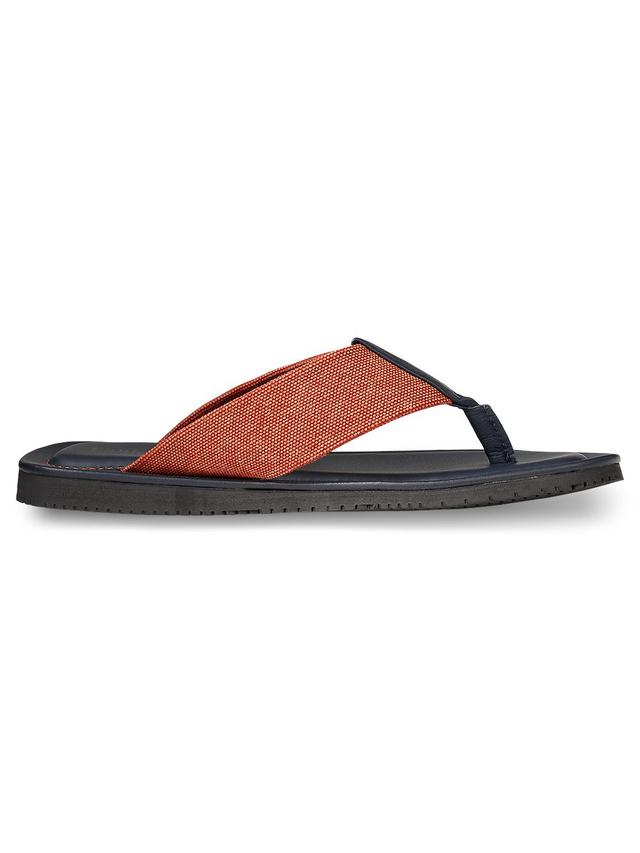 Leigh Sandal - Orange/navy Product Image