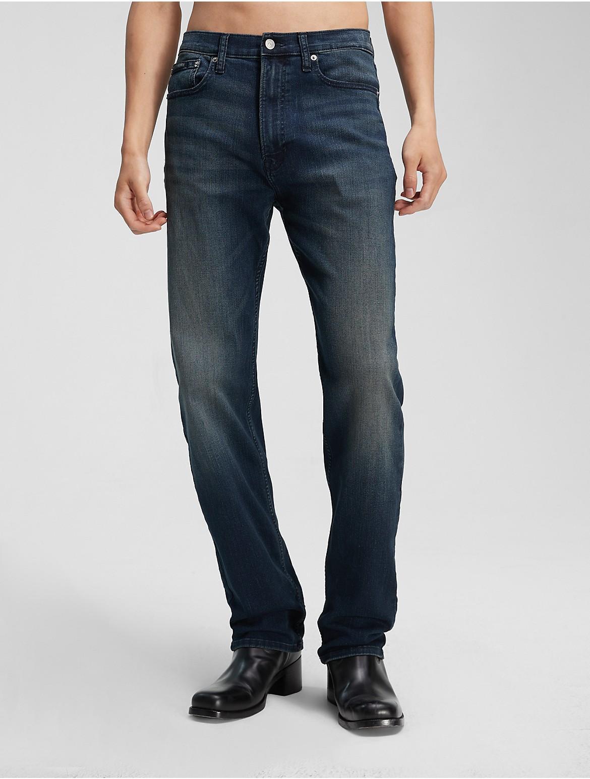 Calvin Klein Men's Standard Straight Jean - Blue - 38W x 34L Product Image