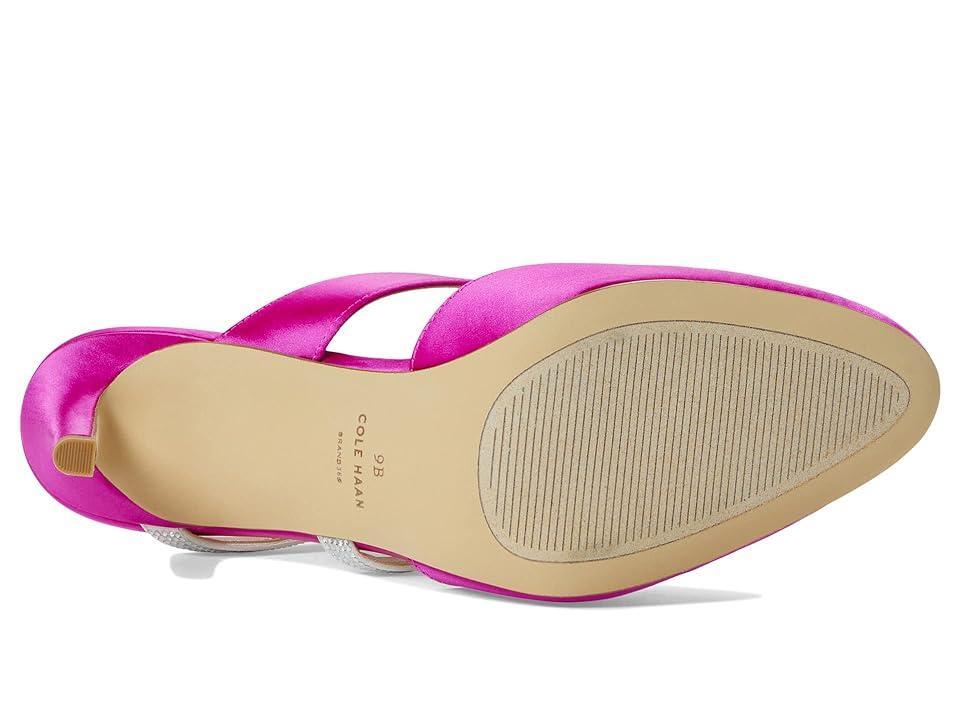 Cole Haan Gabbie Jewel Mule 80 mm Satin) Women's Shoes Product Image