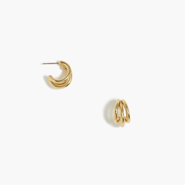 Triple hoop earrings Product Image