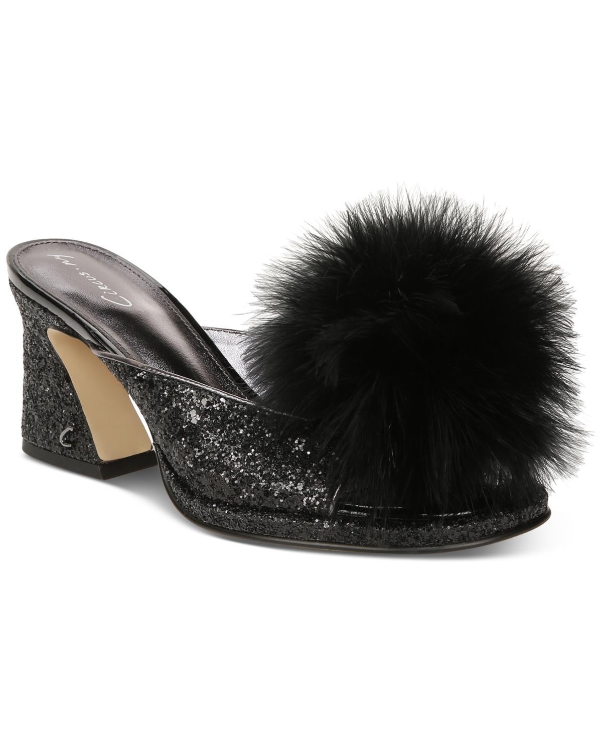 Circus NY By Sam Edelman Hadie Fluff Mule Sandal Womens at Urban Outfitters Product Image