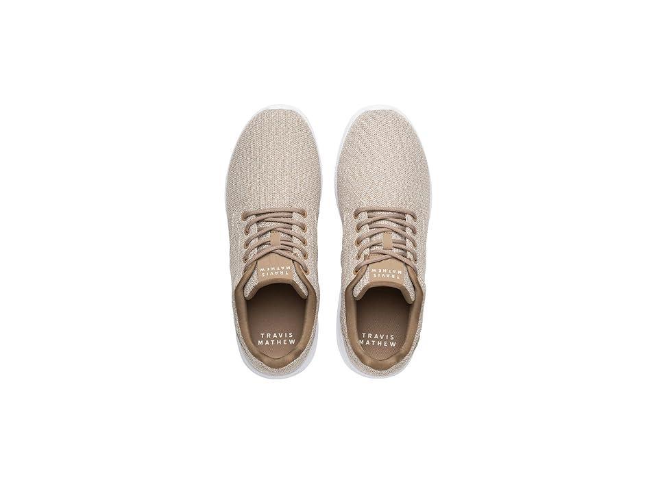 TravisMathew The Daily 2.0 Knit (Heather Natural) Men's Walking Shoes Product Image