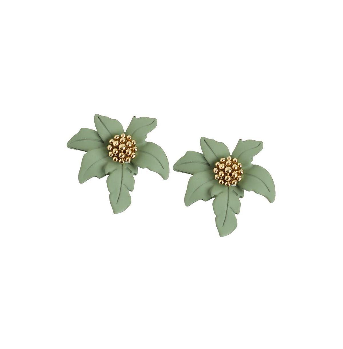 Sohi Womens Wild Flower Stud Earrings Product Image