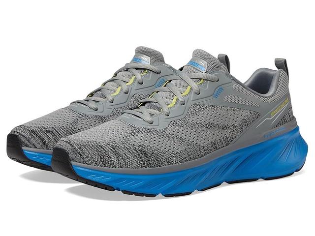 SKECHERS Edgeride Enzoh (Grey/Blue) Men's Shoes Product Image