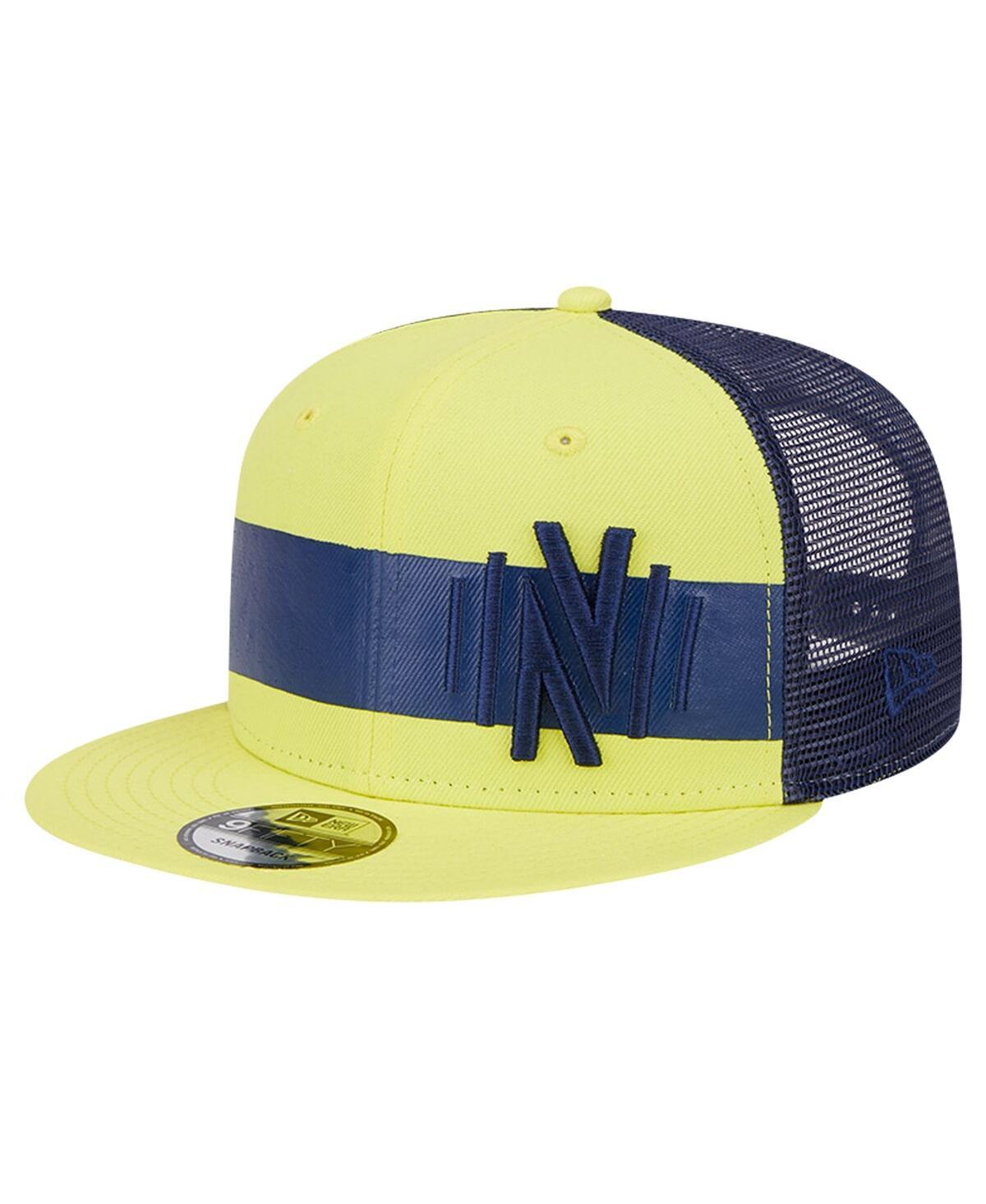 Mens New Era Yellow Nashville Sc Trucker 9FIFTY Snapback Hat Product Image