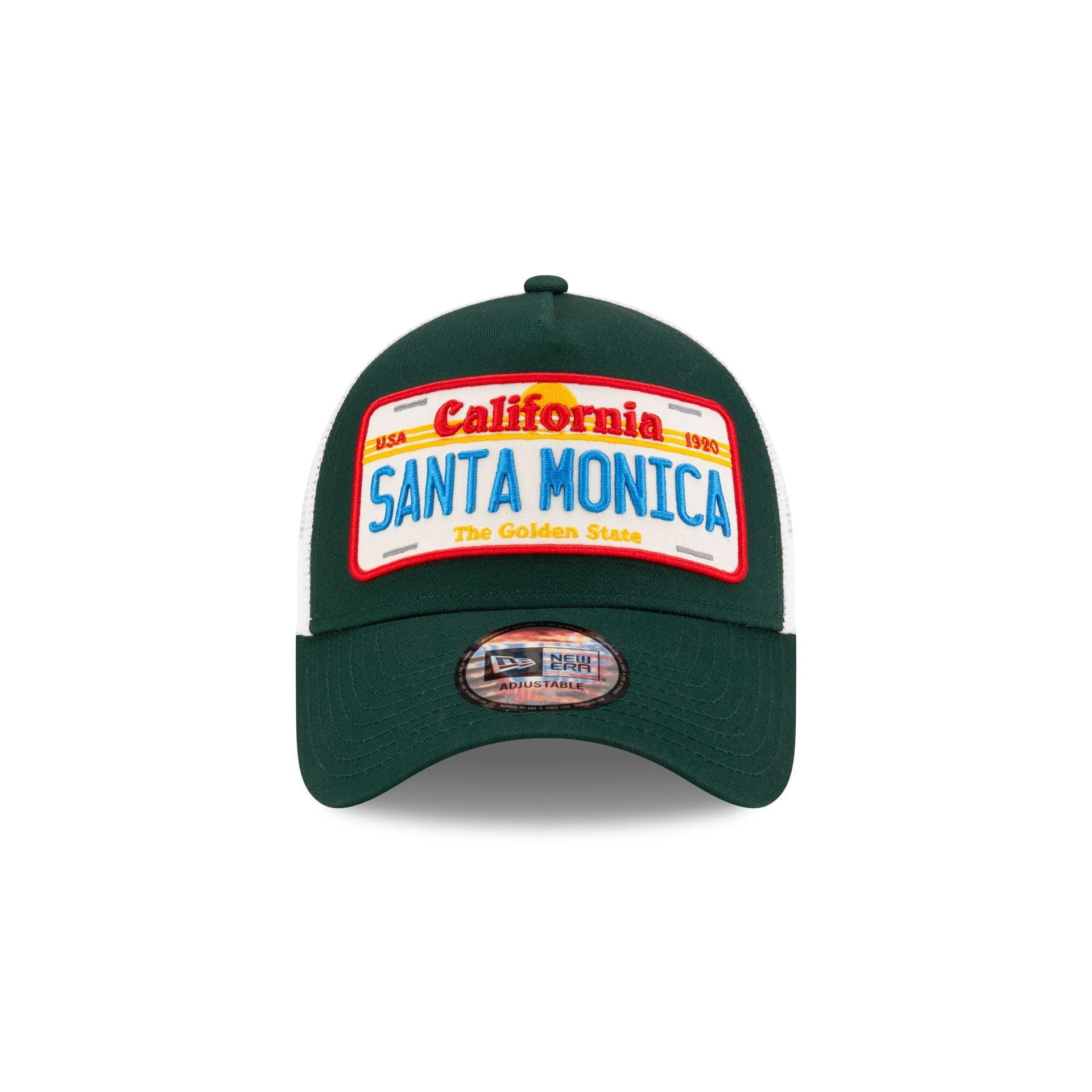 New Era Santa Monica Plate 9FORTY A-Frame Snapback Hat Male Product Image