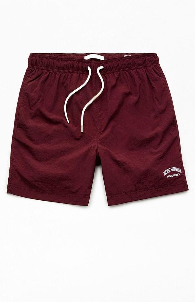 Mens Nylon Collegiate 6.5 Swim Trunks - Product Image