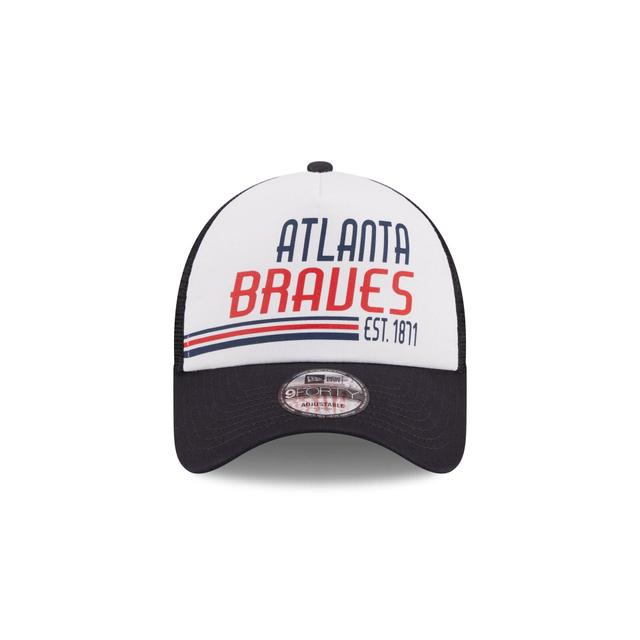 Atlanta Braves Lift Pass 9FORTY A-Frame Snapback Hat Male Product Image