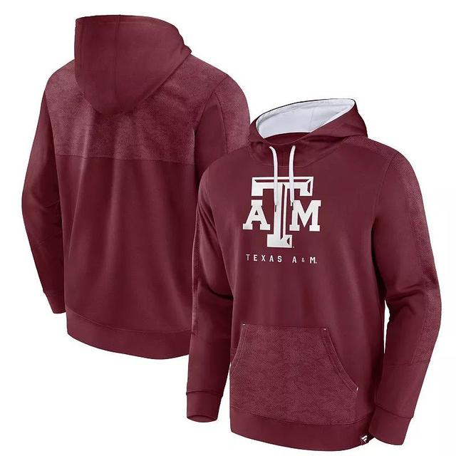 Mens Fanatics Branded Maroon Texas A&M Aggies Defender Pullover Hoodie Product Image