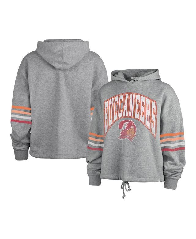 Womens 47 Heather Gray Tampa Bay Buccaneers Upland Bennett Pullover Hoodie Product Image