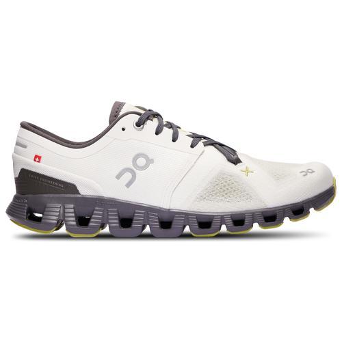 On Mens Cloud X 3 - Running Shoes Ice/Eclipse Product Image