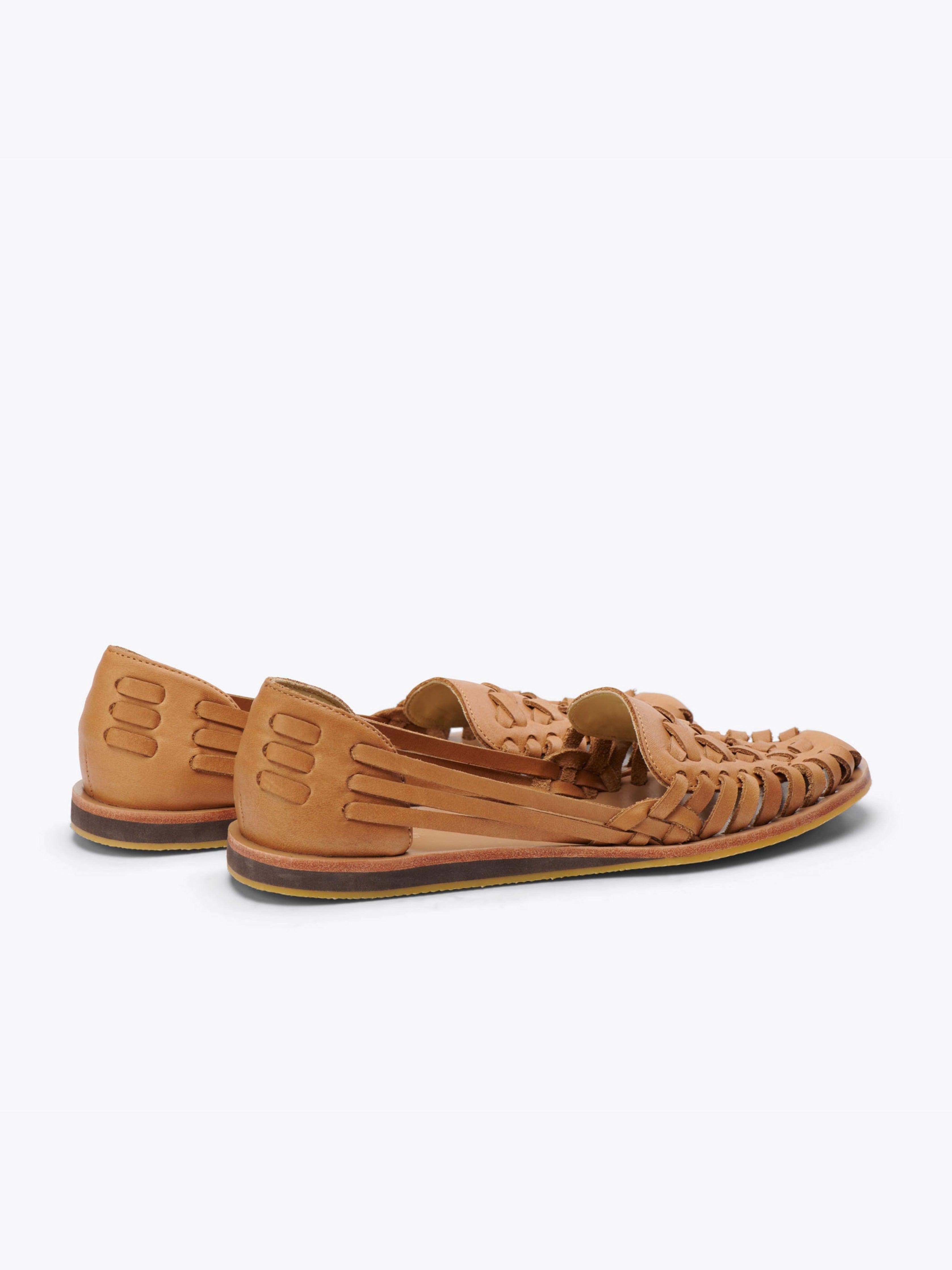 Nisolo Huarache Sandals - Almond Female Product Image