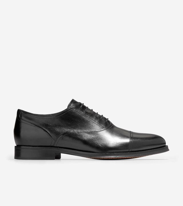 Cole Haan Mens Modern Classics Cap Toe Oxford Shoes - Black Size 11.5 Product Image