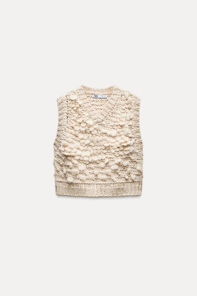 TEXTURED KNIT TOP Product Image