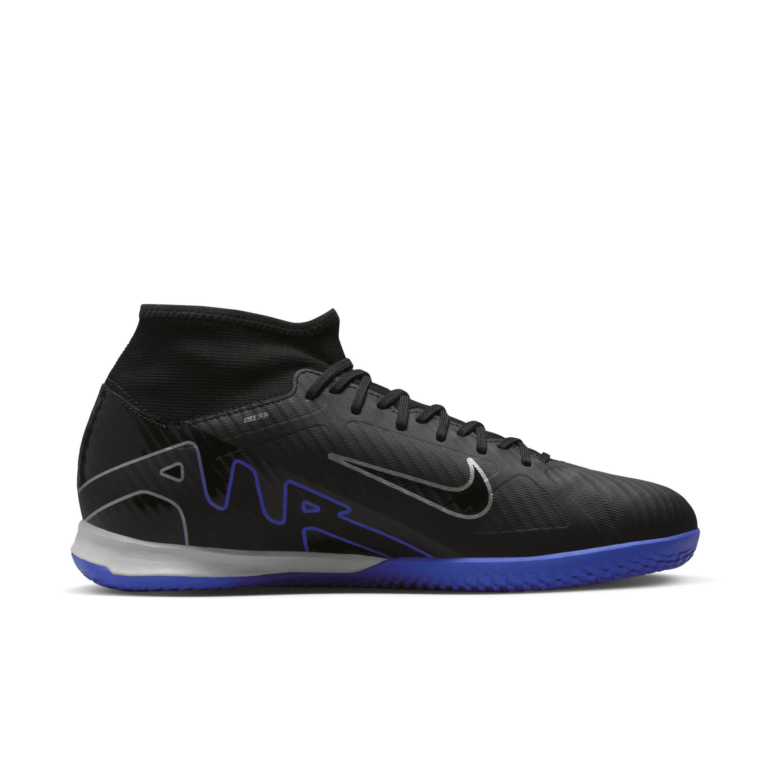 Nike Men's Mercurial Superfly 9 Academy Indoor/Court High-Top Soccer Shoes Product Image