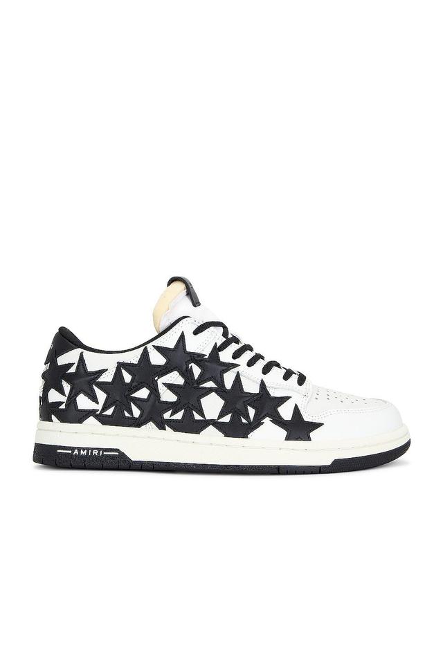 Amiri Stars Low in Black - Black. Size 46 (also in 40, 41, 42, 43, 44, 45). Product Image