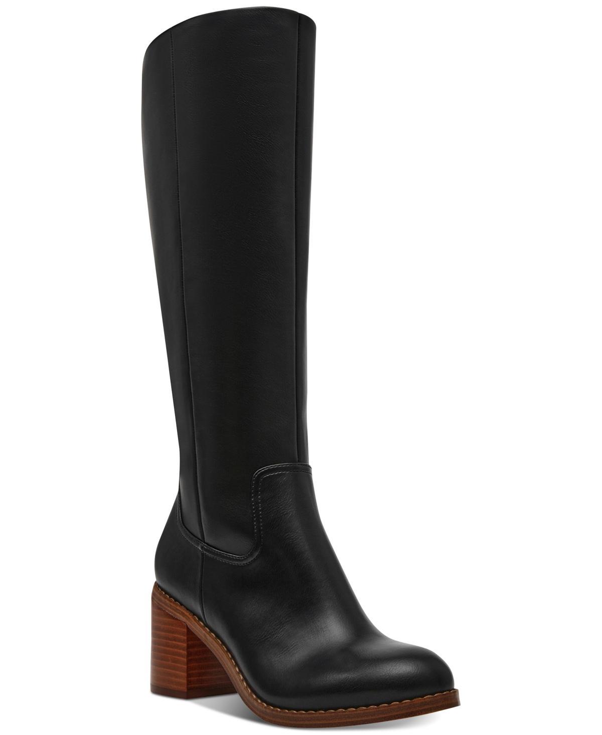 Dv Dolce Vita Womens Ullah Wide Calf Block Heel Dress Boots Product Image