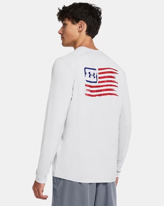 Men's UA Fish Pro Freedom Back Graphic Long Sleeve Product Image