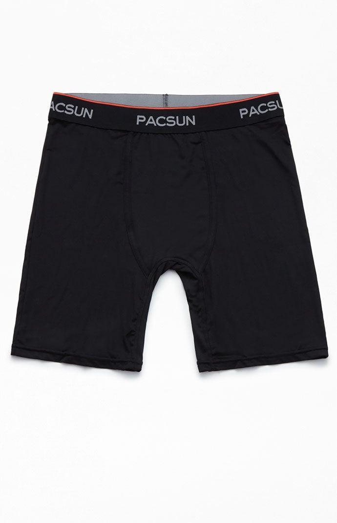 PacSun Mens Solid Boxer Briefs - Blackedium Product Image