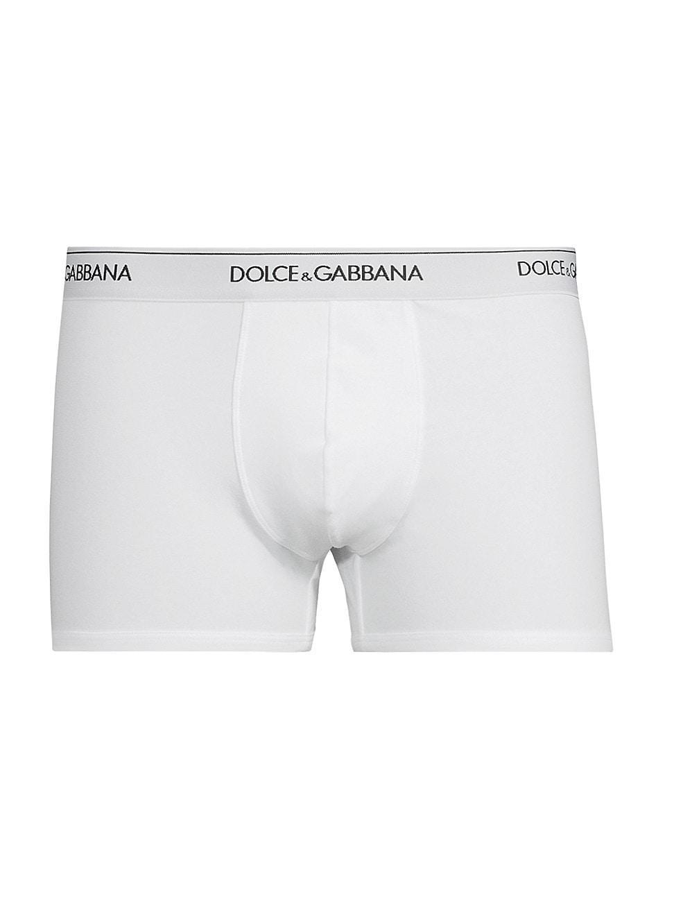 Dolce & Gabbana 2-Pack Logo Waist Boxer Briefs Product Image