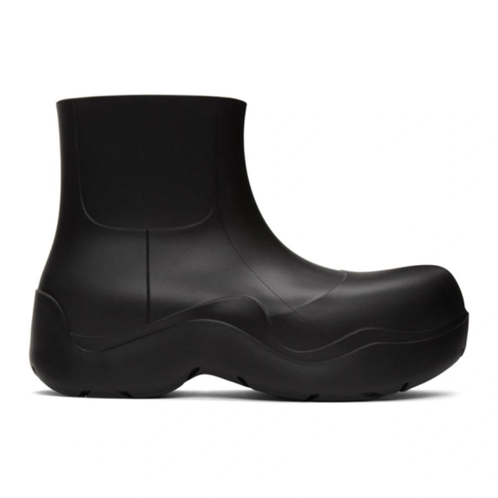 BOTTEGA VENETA The Puddle Biodegradable-rubber Ankle Boots In Black Product Image