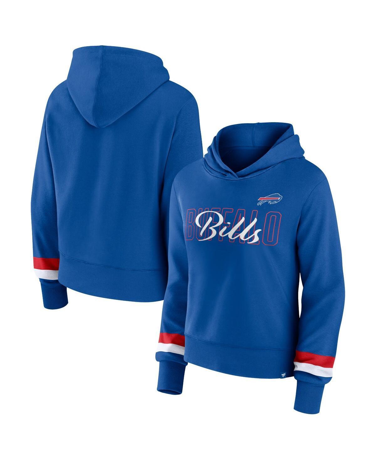 Womens Fanatics Royal Buffalo Bills Over Under Pullover Hoodie Product Image