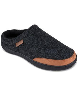 Haggar Mens Microsuede Trim Bumper Felt Clogs Product Image