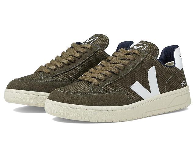 VEJA V-12 (Olive/White) Women's Shoes Product Image