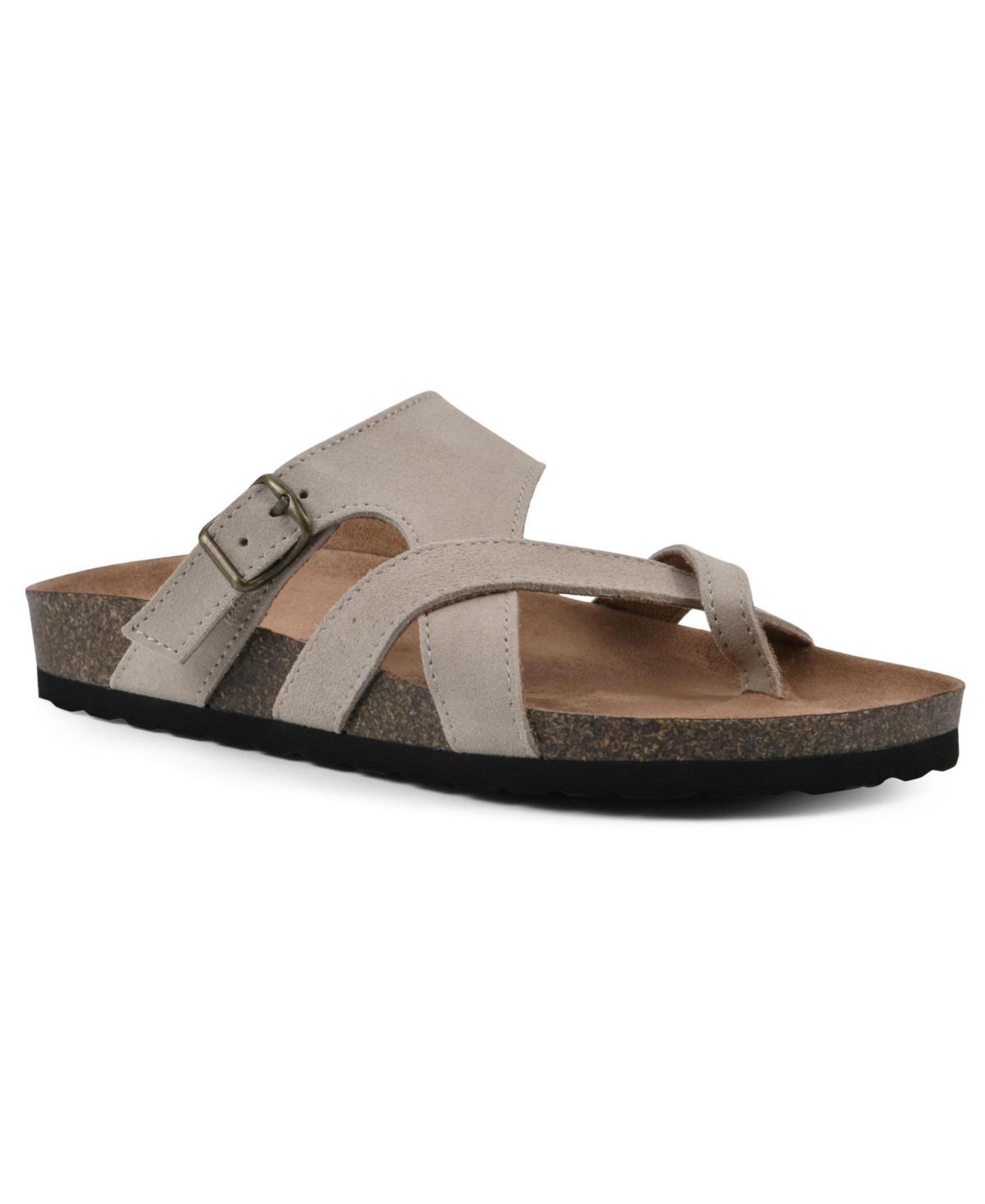 White Mountain Womens Graph Footbed Sandals Product Image