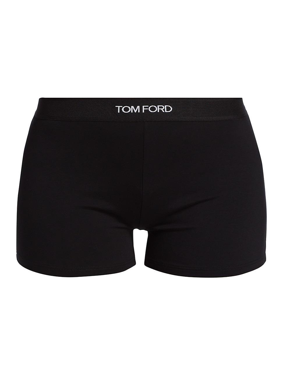 Womens Modal Signature Boxer Shorts Product Image