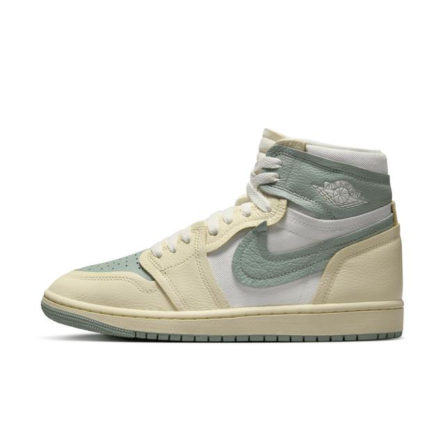 Jordan Womens Jordan Air Jordan 1 MM High - Womens Shoes Legend Sand/Jade Product Image