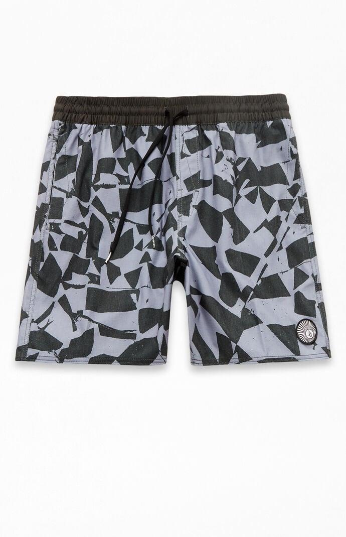 Volcom Mens Eco Center 7 Swim Trunks - Product Image