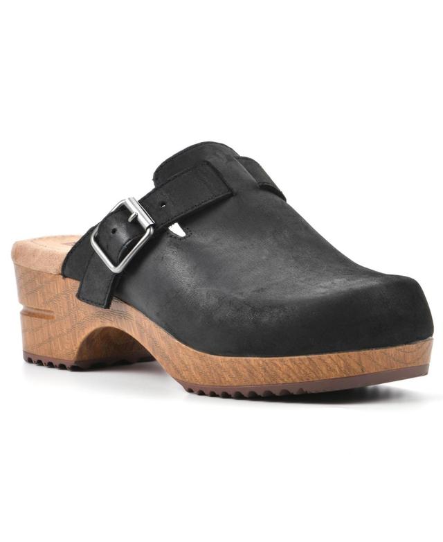 White Mountain Womens Behold Clogs - Brown Product Image