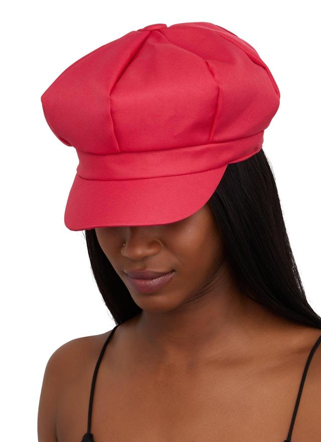 Solid Cabbie Hat Female Product Image