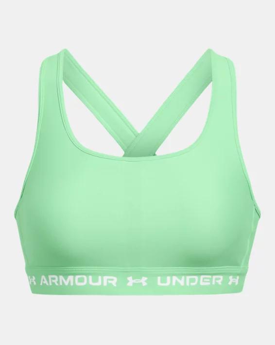 Women's Armour® Mid Crossback Sports Bra Product Image