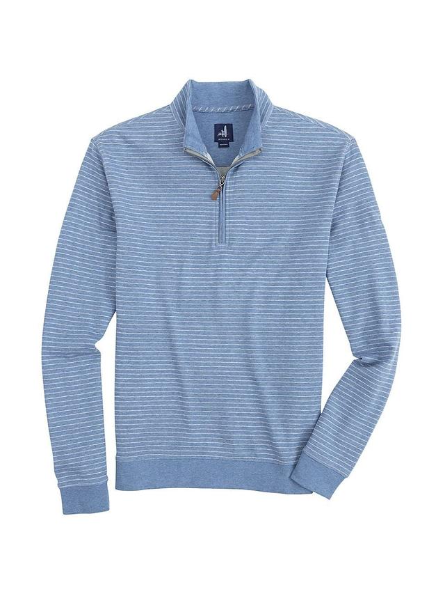 Mens Skiles Striped Quarter-Zip Sweater Product Image