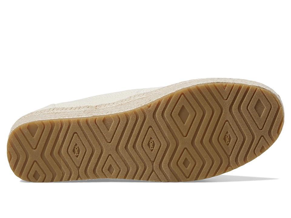 TOMS Valencia (Natural Undyed Metallic Linen Stripe) Women's Shoes Product Image