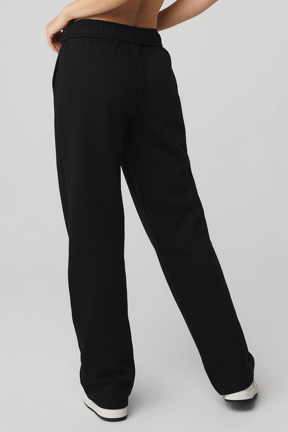 Accolade Straight Leg Sweatpant - Black Female Product Image