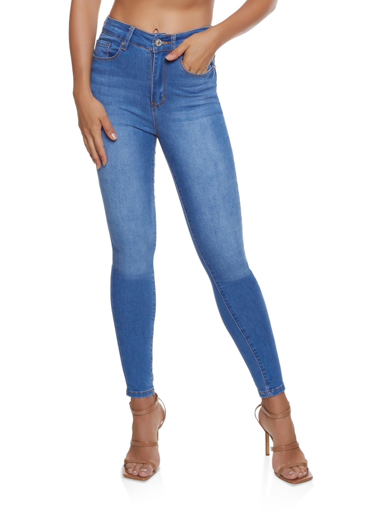 Womens WAX Basic Skinny Jeans Product Image